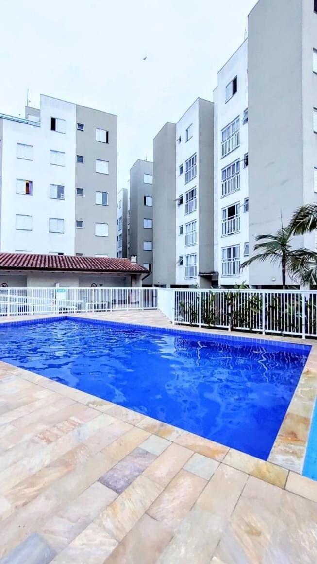 Apartamento Com Piscina Churrasqueira Em Ubatuba Apartamento Exterior foto