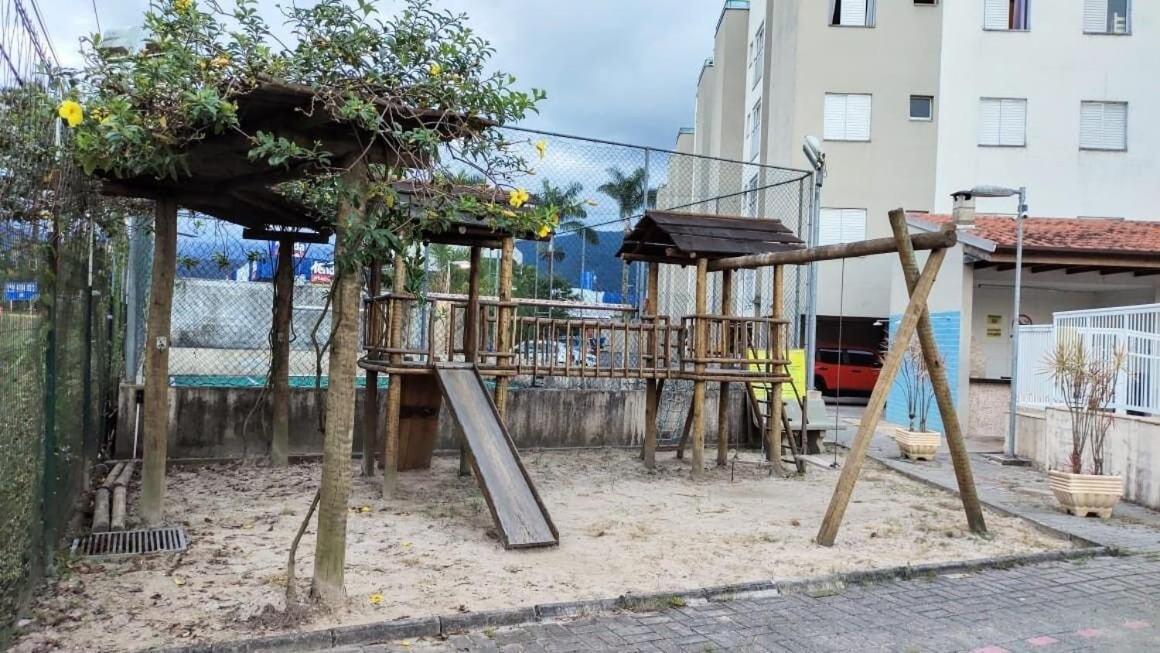 Apartamento Com Piscina Churrasqueira Em Ubatuba Apartamento Exterior foto