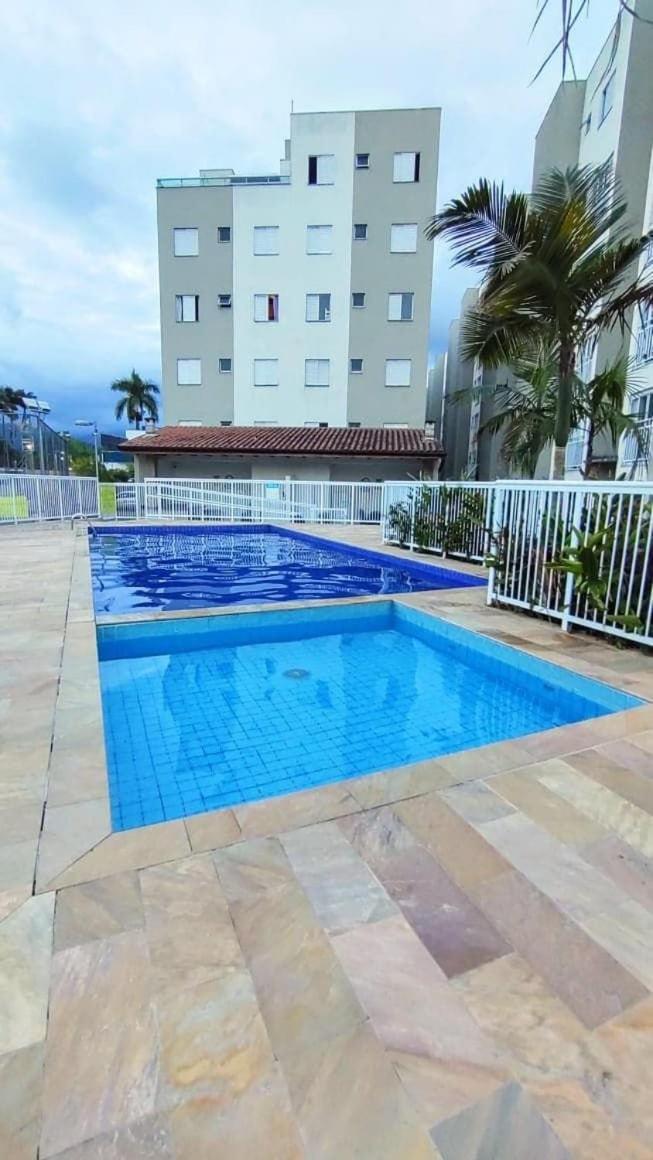 Apartamento Com Piscina Churrasqueira Em Ubatuba Apartamento Exterior foto